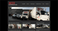 Desktop Screenshot of mditransportation.com